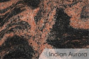 Kapų tvarkymas - kapū plokštės - granitas - Indian Aurora